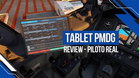 Tablet PMDG x Avião Real Review EFB PMDG Piloto Real de 737 YouTube