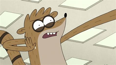 Image S7e25190 Rigby Screaming Hamboningpng Regular Show Wiki