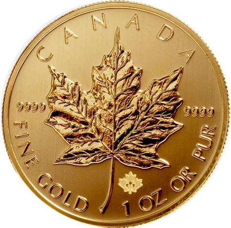 1 OZ Canadian Gold Maple Leaf – Golden Isles Coins