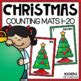 Christmas Counting Mats By Pocketful Of Centers Tpt