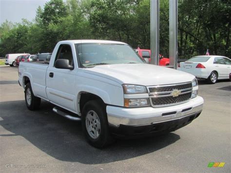 2006 Summit White Chevrolet Silverado 1500 Z71 Regular Cab 4x4 30616200 Photo 5