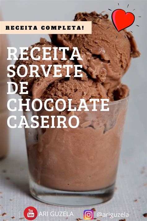 Sorvete De Chocolate De Liquidificador Artofit