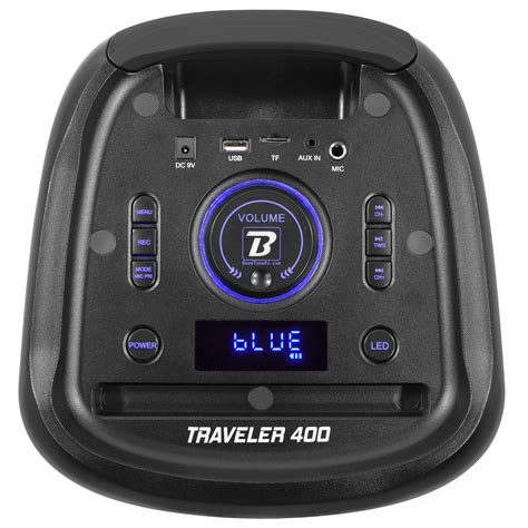 Boomtone Dj Traveler Sono Portable Sonovente