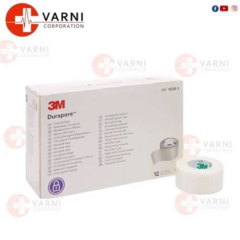 White Paper 3m Durapore Surgical Tape At Rs 2500 Box In Ahmedabad ID