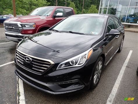 2016 Phantom Black Hyundai Sonata Limited #133599811 | GTCarLot.com ...