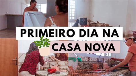 Vlog Me Mudei Muita Bagun A Primeiro Dia Na Casa Nova E Fizemos