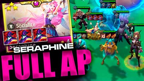 Seraphine Con Triple Rabadon Todas Las Fichas Al Tft Set