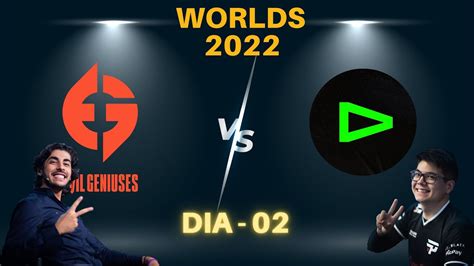 EG VS LOUD Baianalista TITAN E Jukes WORLDS 2022 JOGO 02 DIA