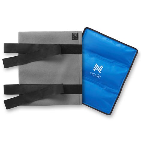 Hot And Cold Therapy Gel Pack Heat Wrap For Injuries By Node Fitness X Reusable Ice