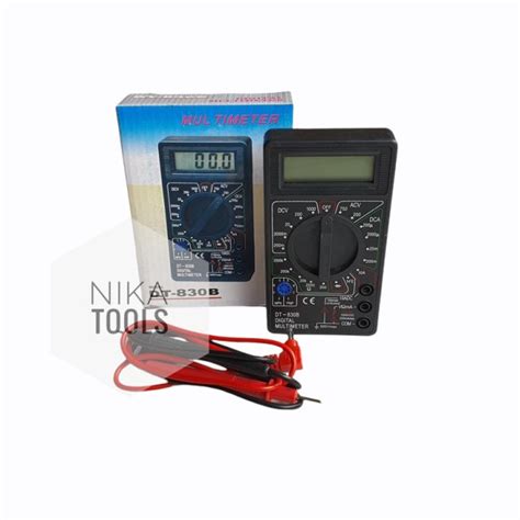 Multimeter Avometer Multitester Digital DT 830b Lazada Indonesia