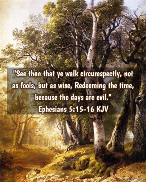 Ephesians 515 16 By Mvcquotes On Deviantart