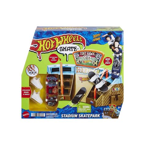 Hot Wheels Skate Zestaw Stadion Skatepark Hpg34 Hot Wheels Sklep EMPIK