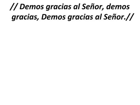 169 demos gracias al señor PPT