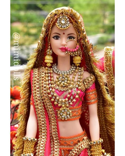 Barbie Doll Indian Wedding Dresses