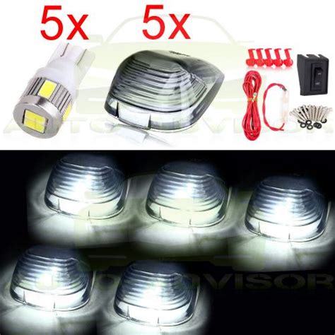 Sell Pcs Xenon White Led Smoke Cab Marker Clearance Light Assembly For