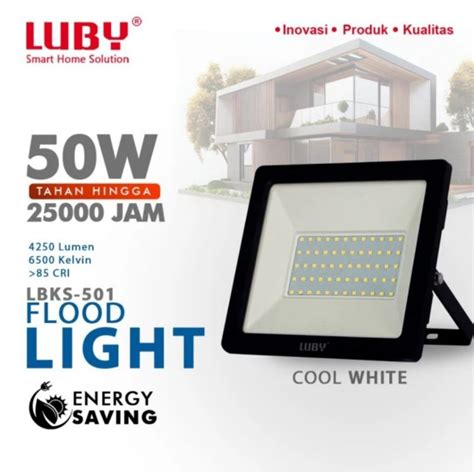 Jual New Flood Light Lampu Sorot Lampu Tembak LED Super Terang Luby