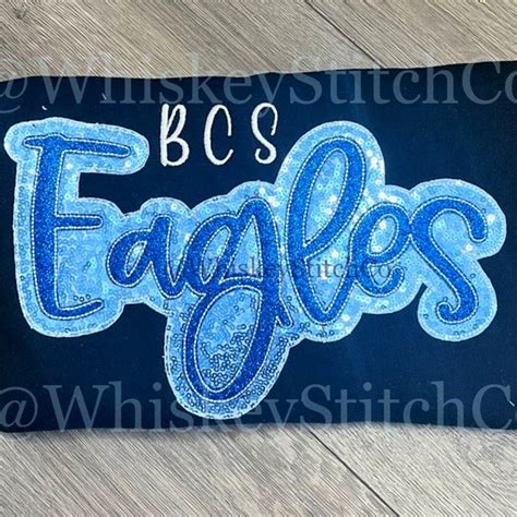 Eagles Sequin Football Shirt Etsy