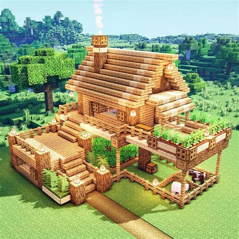 Los 10 mejores diseños de casas en minecraft Casas Rusticas