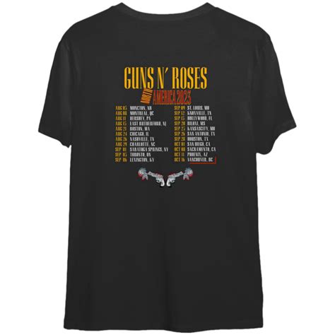 Guns N Roses North American Tour Shirt Aopprinter