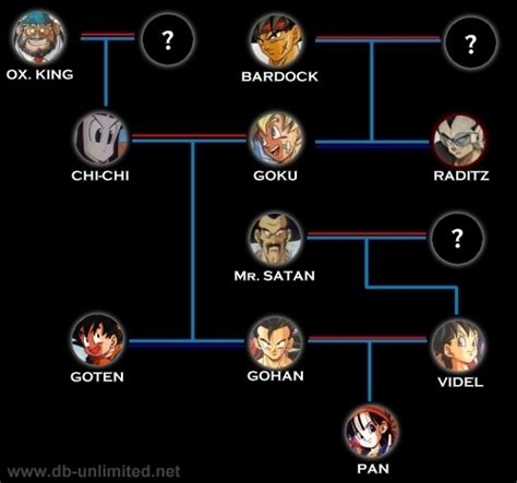 Son Goku Family Tree