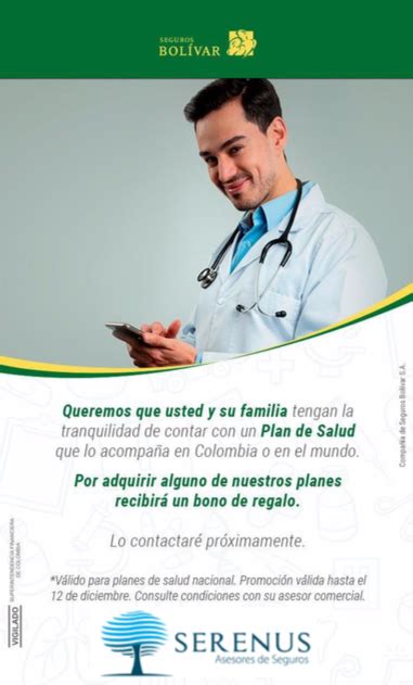 Plan De Salud Bolivar Seguros Serenus