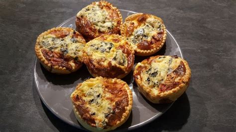 Quiches Jambon Et Fourme D Ambert Popote De Petit Bohnium Food