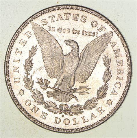 S Morgan Silver Dollar Reverse Property Room