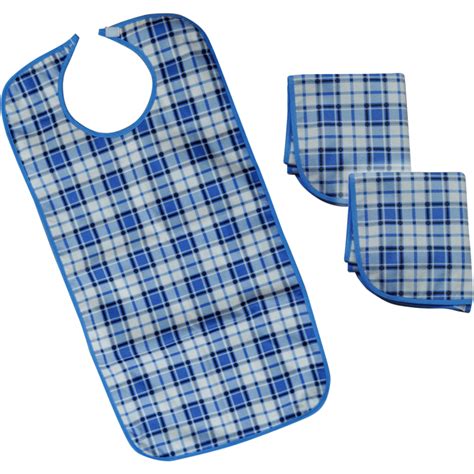 Adult Dining Bibs 3 Piece