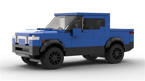 Rivian R1t Lego® Moc Instructions