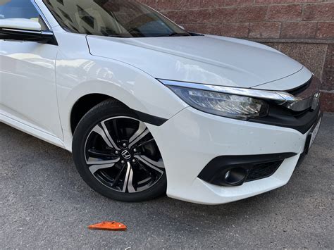 Диодные габаритные огни с тонировкой — Honda Civic 4D (10G), 1,5 л ...