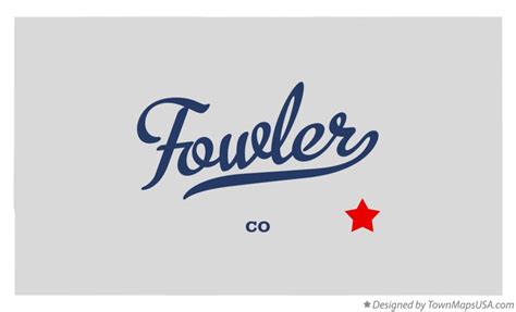 Map of Fowler, CO, Colorado