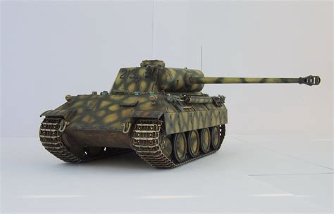 Pz Kpfw Panther V Ausf D Каропка ру стендовые модели военная