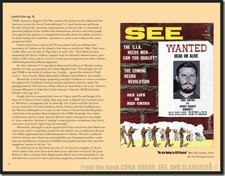 A Look At Our Book Cuba Sugar Sex And Slaughter The Men S Adventure Magazines Blog