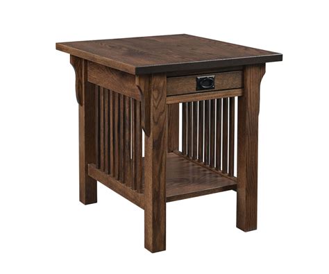 Landmark Mission End Table Schrocks Heritage Furniture