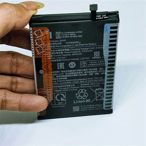 Battery Batre Batrei Baterai Xiaomi Poco M Bn Original Lazada