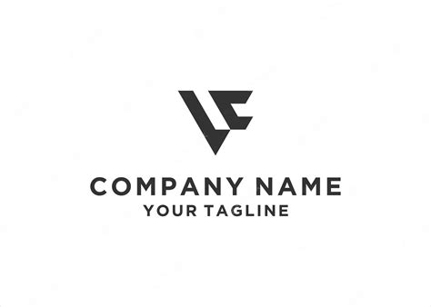 premium vector initial letter vc logo design vector