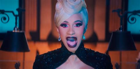 Cardi B Climbs An Invisible Stripper Pole In The Nsfw Money Video