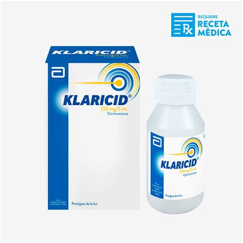 KLARICID GRANULOS 250MG X 50 ML Neosalud