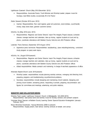 Elijah S Resume Pdf