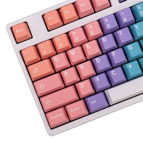 Buy PBT Keycap 124 Keys DYE Sublimation OEM Profile Personalized