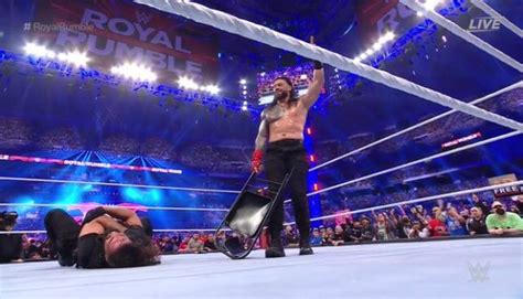 Highlights Of Seth Rollins Vs Roman Reigns At Wwe Royal Rumble Pics