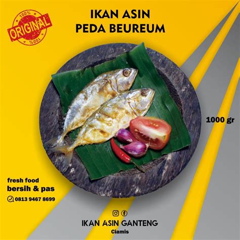 Jual Ikan Asin Peda Merah Kg Shopee Indonesia