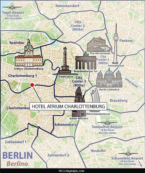 Berlin Tourist Map Printable Best Tourist Places In The World