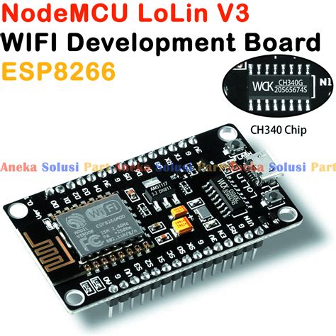 Jual Nodemcu Esp Lolin V Lua Ch Wifi Development Board Iot