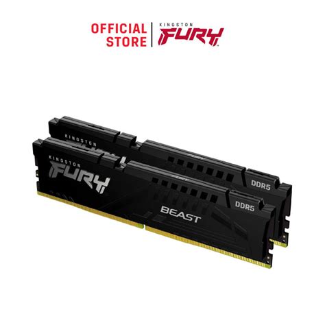 Kingston FURY Beast Black 32GB 6000MT S DDR5 CL36 DIMM Desktop Memory