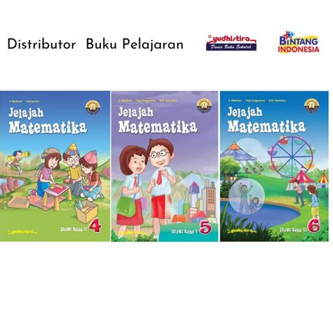 Jual Bintang Indonesia Jakarta Jelajah Matematika Kelas 4 5 6 SD MI