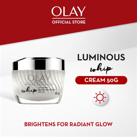 Olay White Radiance Whip Light Moisturizer Cream With Spf Uv