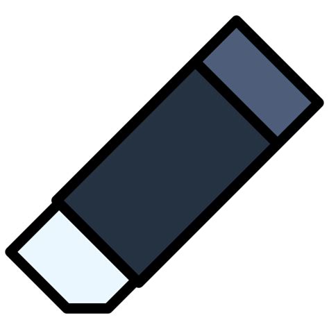 Eraser Generic Outline Color icon