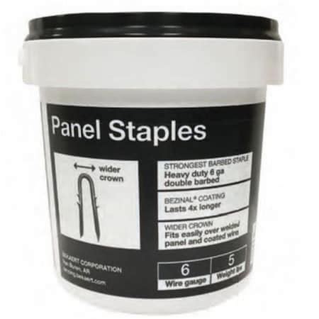 Bekaert Steel Wire Bekaert Steel Wire 621203 Panel Staples Pail; 6 ...