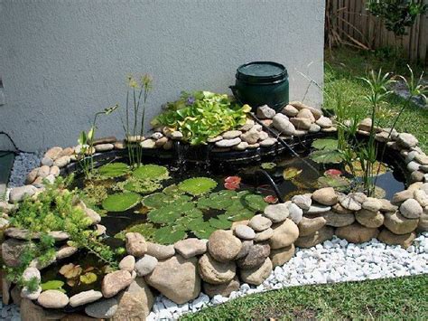 Above Ground Preformed Garden Ponds - Garden Design Ideas